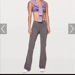 Dark Gray Vintage Lululemon Groove Pant